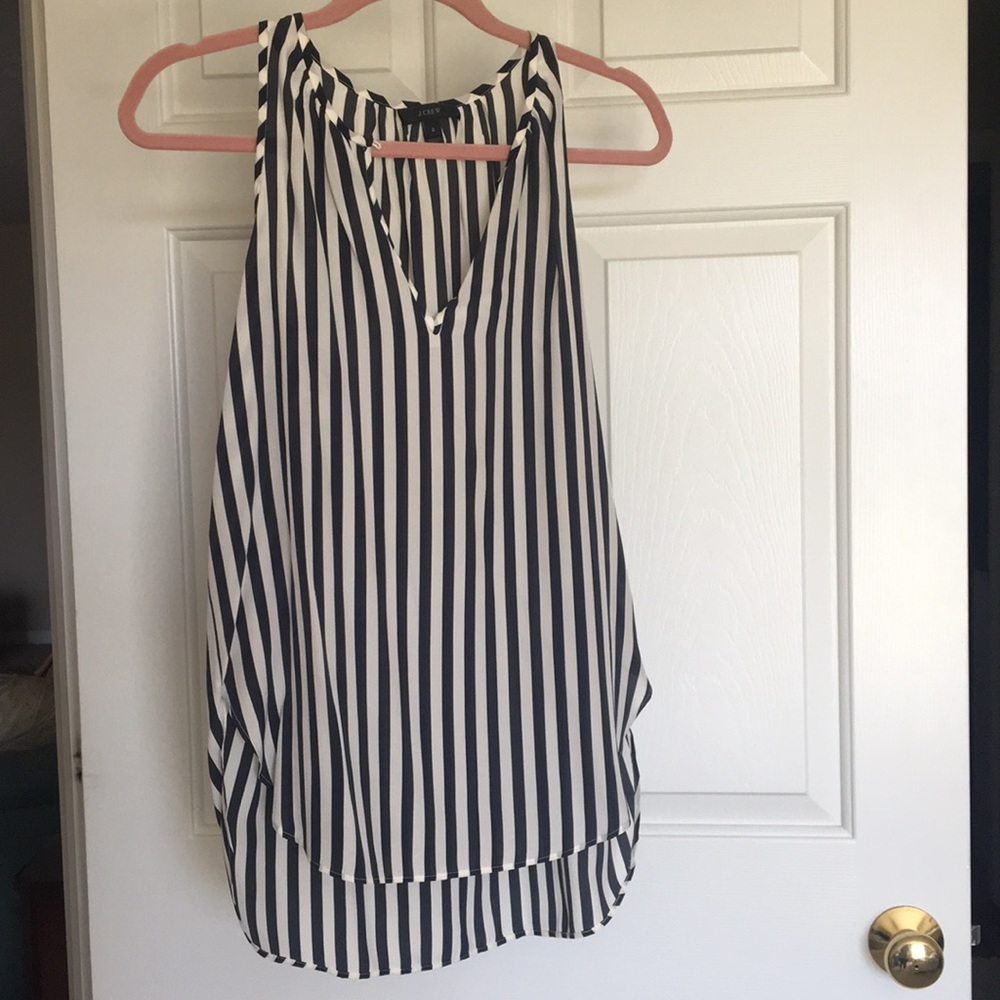 JCrew sleeveless blouse